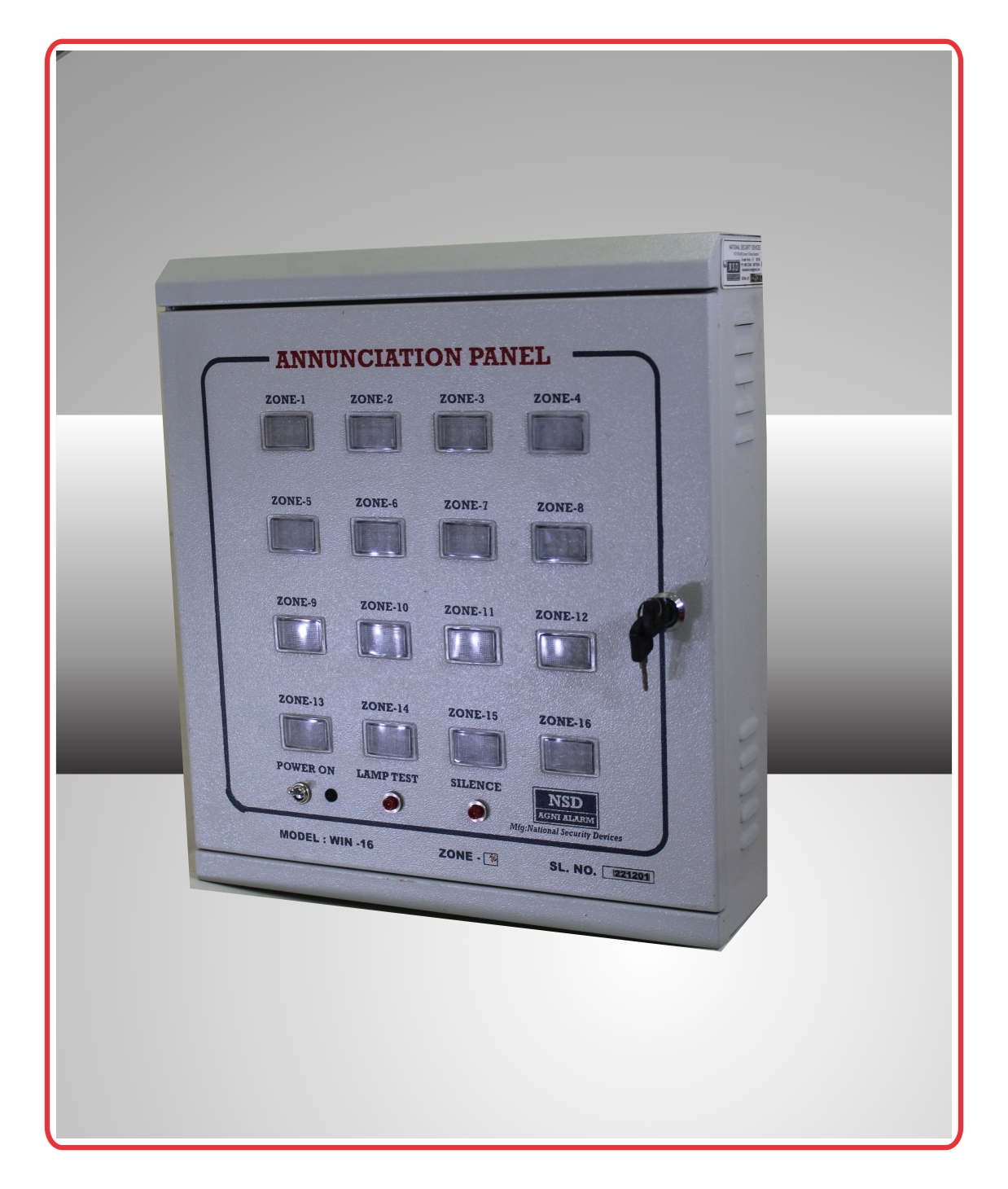 Announicator Panel (4-50 zone)